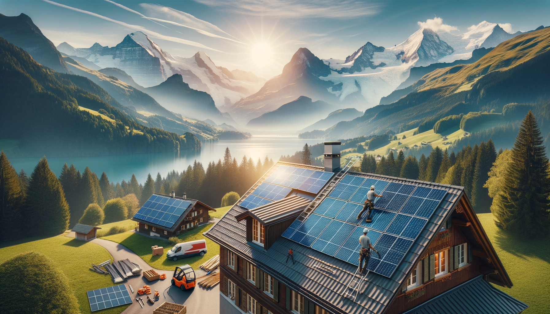 Explorer les métiers d’installateur solaire en suisse