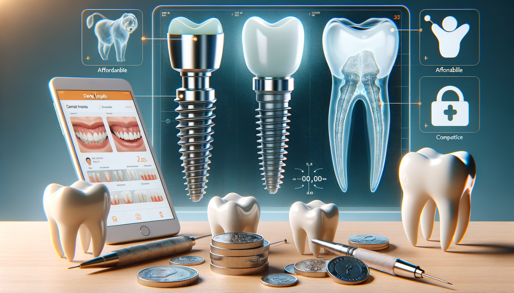 Implantes Dentales: ¿Cómo encontrar opciones y precios competitivos?