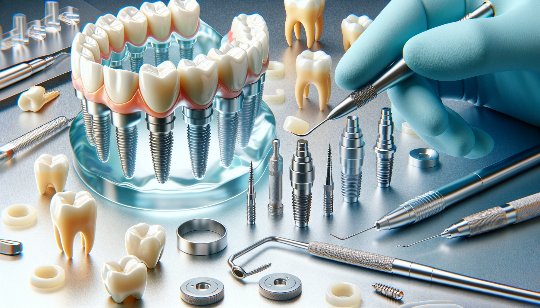 Opciones de tratamiento para dientes faltantes: conozca los implantes dentales