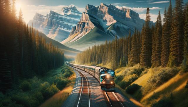 Exploring the Scenic Journey: Edmonton to Banff Train Tours