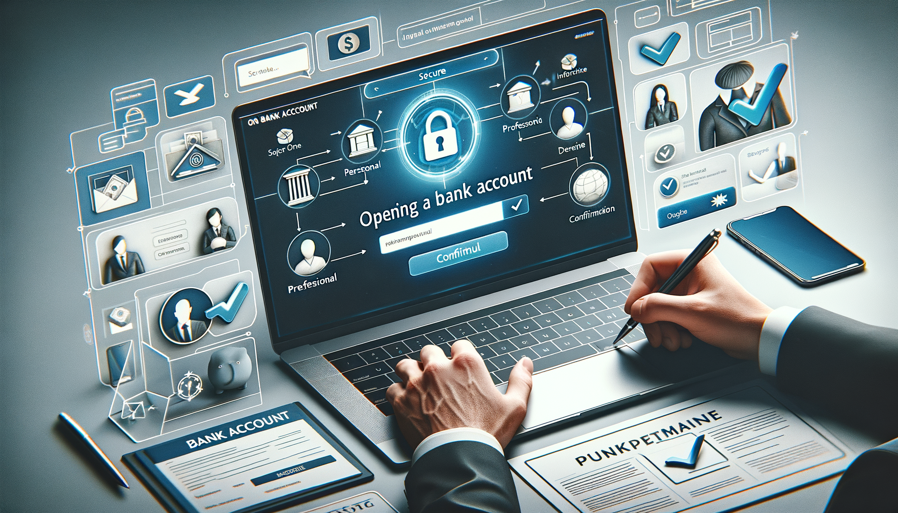 Les bases de l’ouverture d’un compte bancaire en ligne
